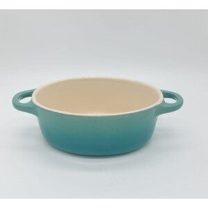 Swiss Pro Oven-Safe Oval Stoneware Mini Dish with Handles
